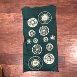 Fennec design green dress. Medium